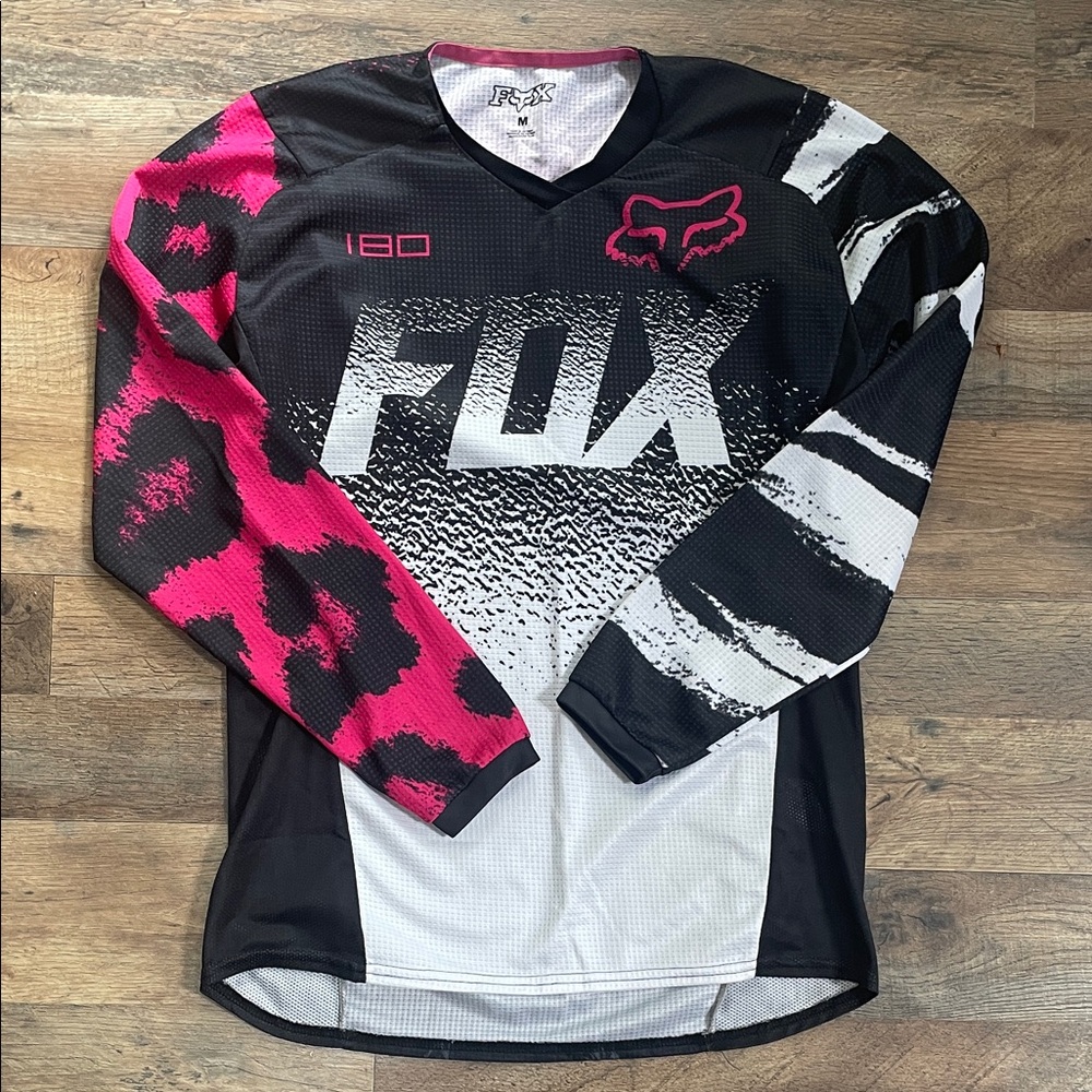 (Bundle of 2) Women’s Fox Racing Black and Pink riding Jersey’s